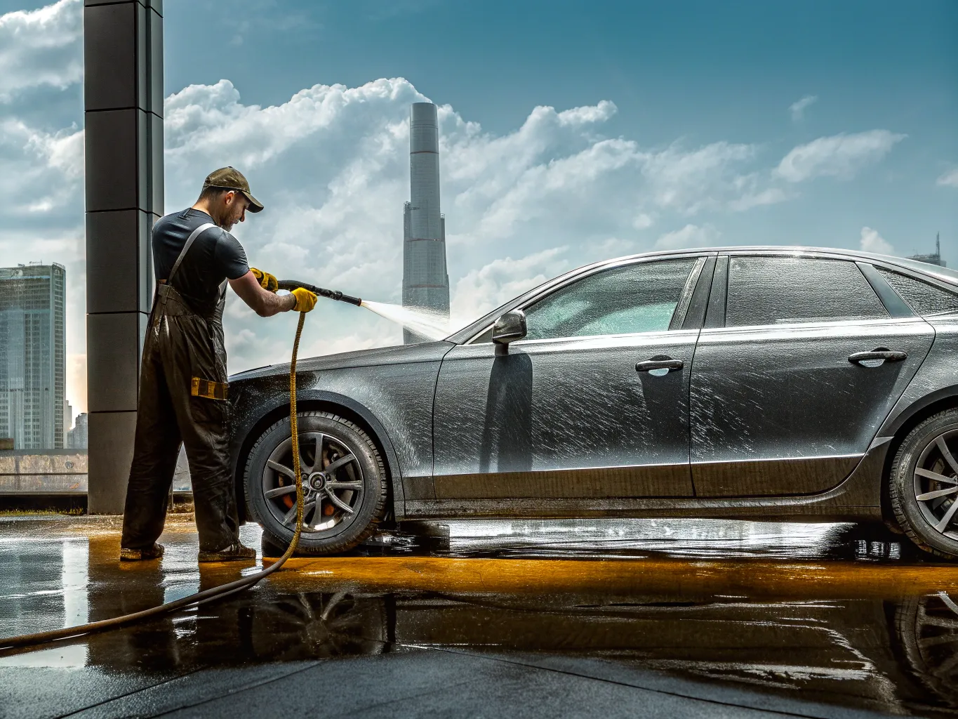 Комплексная мойка автомобиля в Москве — CARUCAR